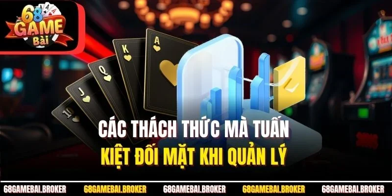 Các thách thức mà Tuấn Kiệt đối mặt khi quản lý 