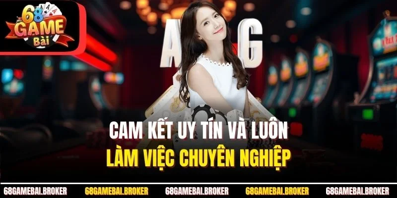 Cam kết uy tín và luôn làm việc chuyên nghiệp 
