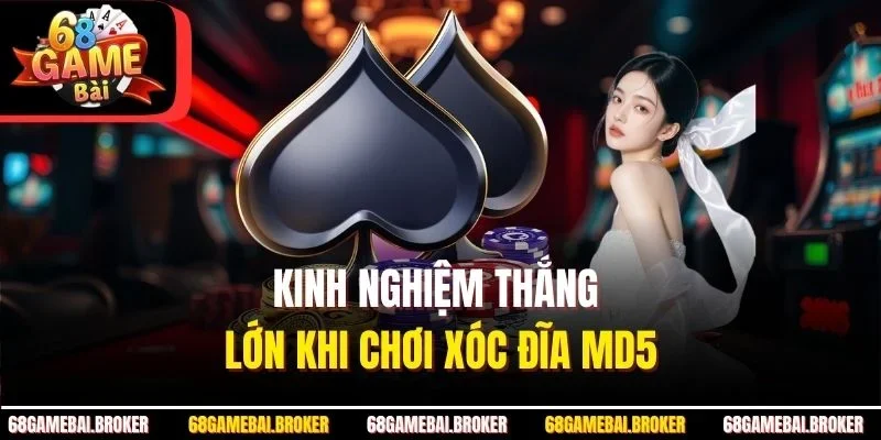 Kinh nghiệm thắng lớn khi chơi Xóc đĩa MD5