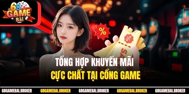 Tổng hợp khuyến mãi cực chất tại cổng game